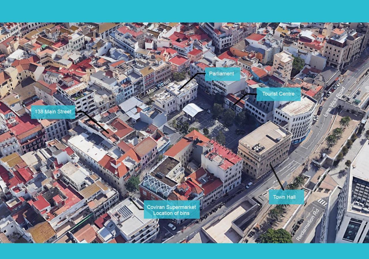 Gibraltar Town Centre Flat With Roof Terrace 아파트 외부 사진